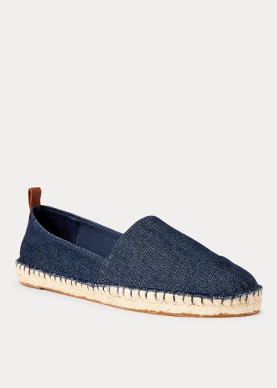 Ralph Lauren Dorian Denim Espadrillos Dame Danmark (AUGOL4067)